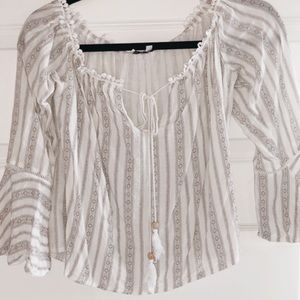 Off the shoulder top